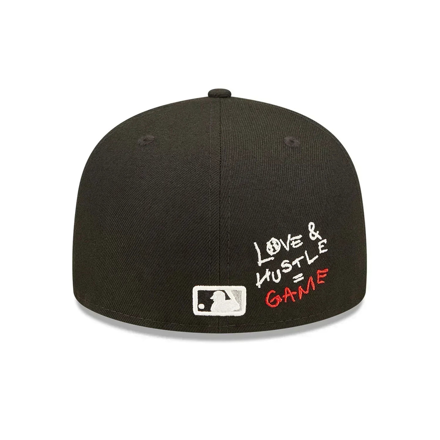 Chicago White Sox Heart Side Patch Fitted Black