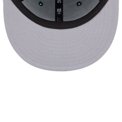 Oakland Athletics Side Patch Fitted Green