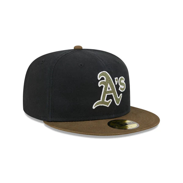 Oakland Athletics  Quilted Logo 59FIFTY Fitted
