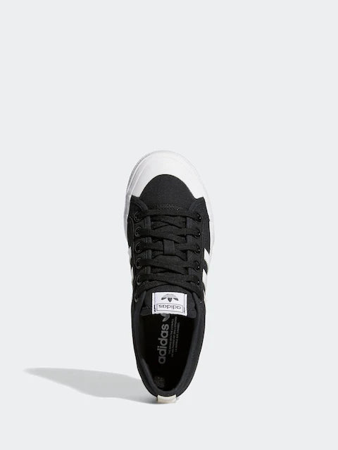 Adidas Originals Black Nizza Platform Trainers