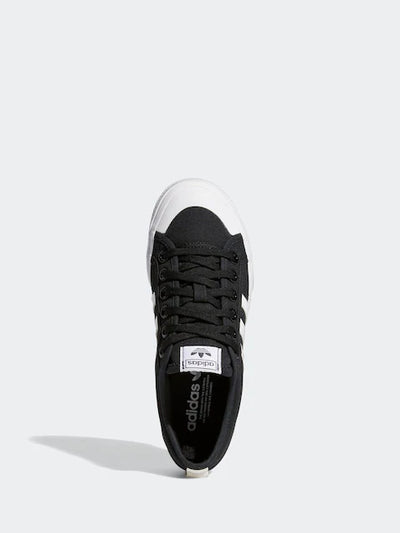 Adidas Originals Black Nizza Platform Trainers