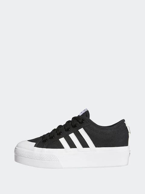 Adidas Originals Black Nizza Platform Trainers