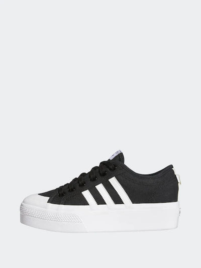Adidas Originals Black Nizza Platform Trainers