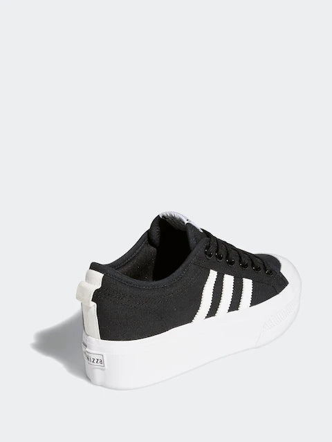 Adidas Originals Black Nizza Platform Trainers