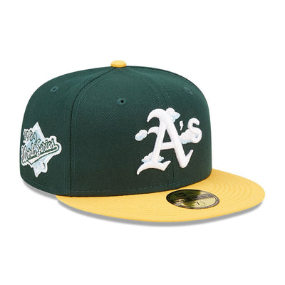 MLB OAKLAND ATHLETICS COMIC CLOUD FITTED HAT