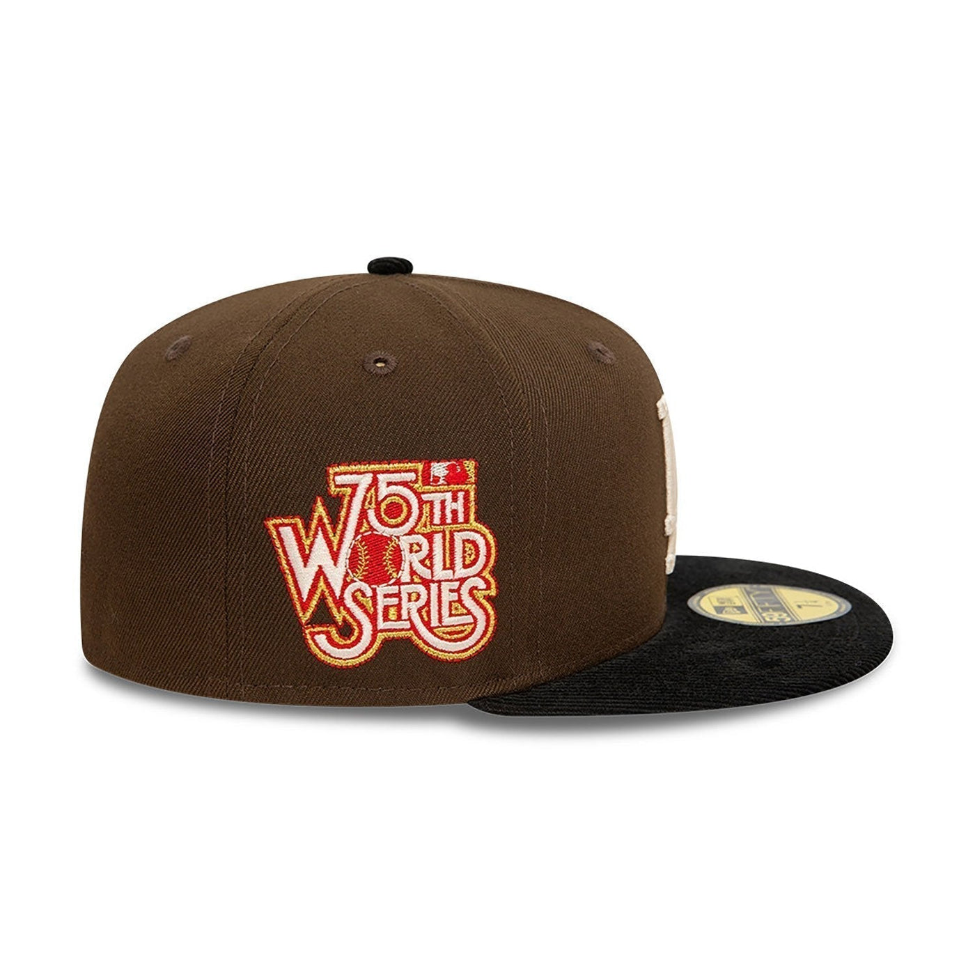 LA Dodgers MLB Starry Dark Brown 59FIFTY Fitted Cap