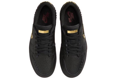 JORDAN 1 LOW METHOD OF MAKE BLACK METALLIC GOLD (WOMEN'S)