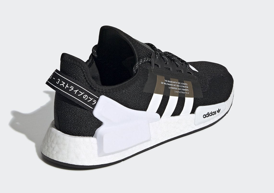 NMD R1 V2 Black White