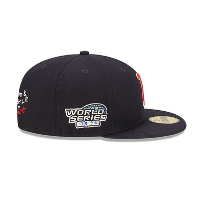 Boston Red Sox Heart Side Patch Fitted Black