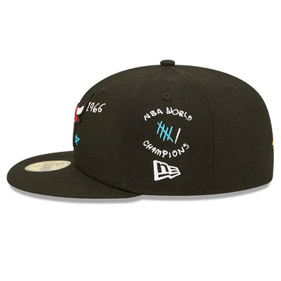 CHICAGO BULLS SCRIBBLE FITTED
