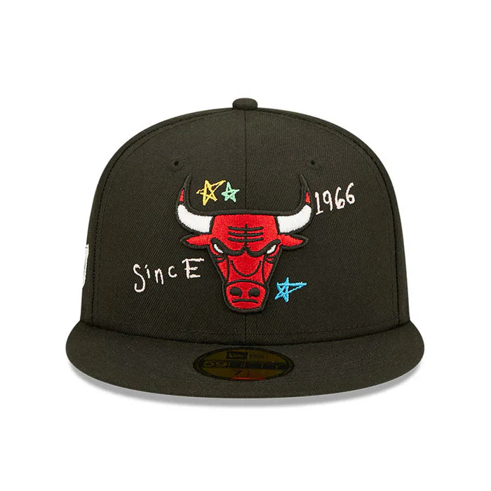 CHICAGO BULLS SCRIBBLE FITTED