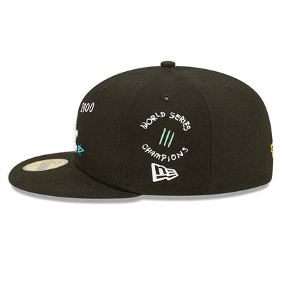 CHICAGO WHITE SOX SCRIBBLE FITTED