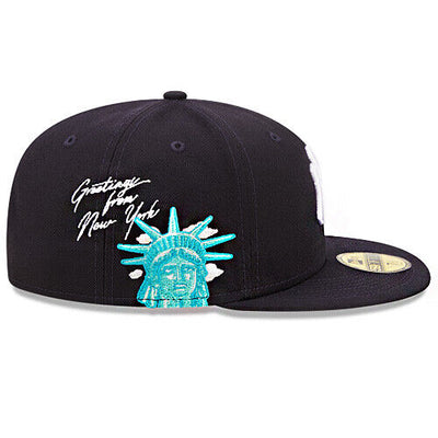 New York Yankees Side Patch Fitted Black