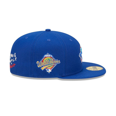 Toronto Blue Jays Heart Side Patch Fitted Blue