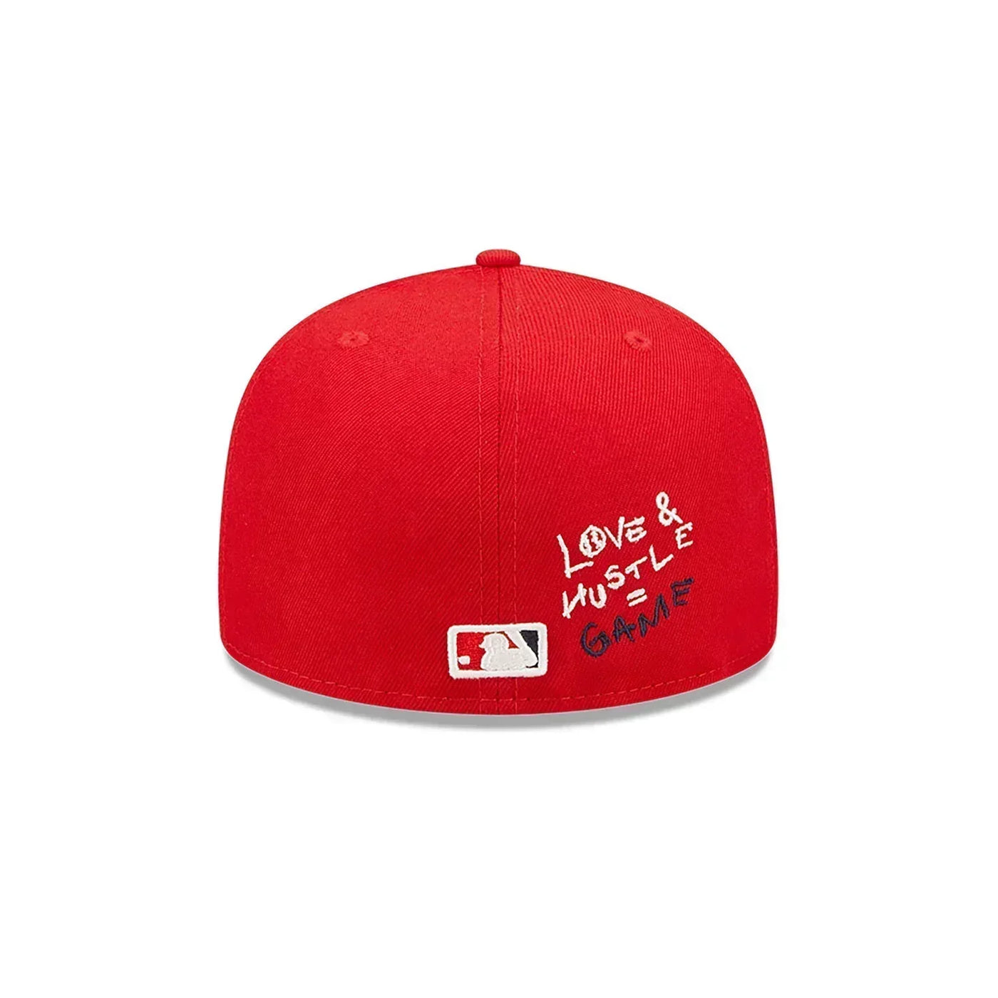 Washington Heart Side Patch Fitted Red